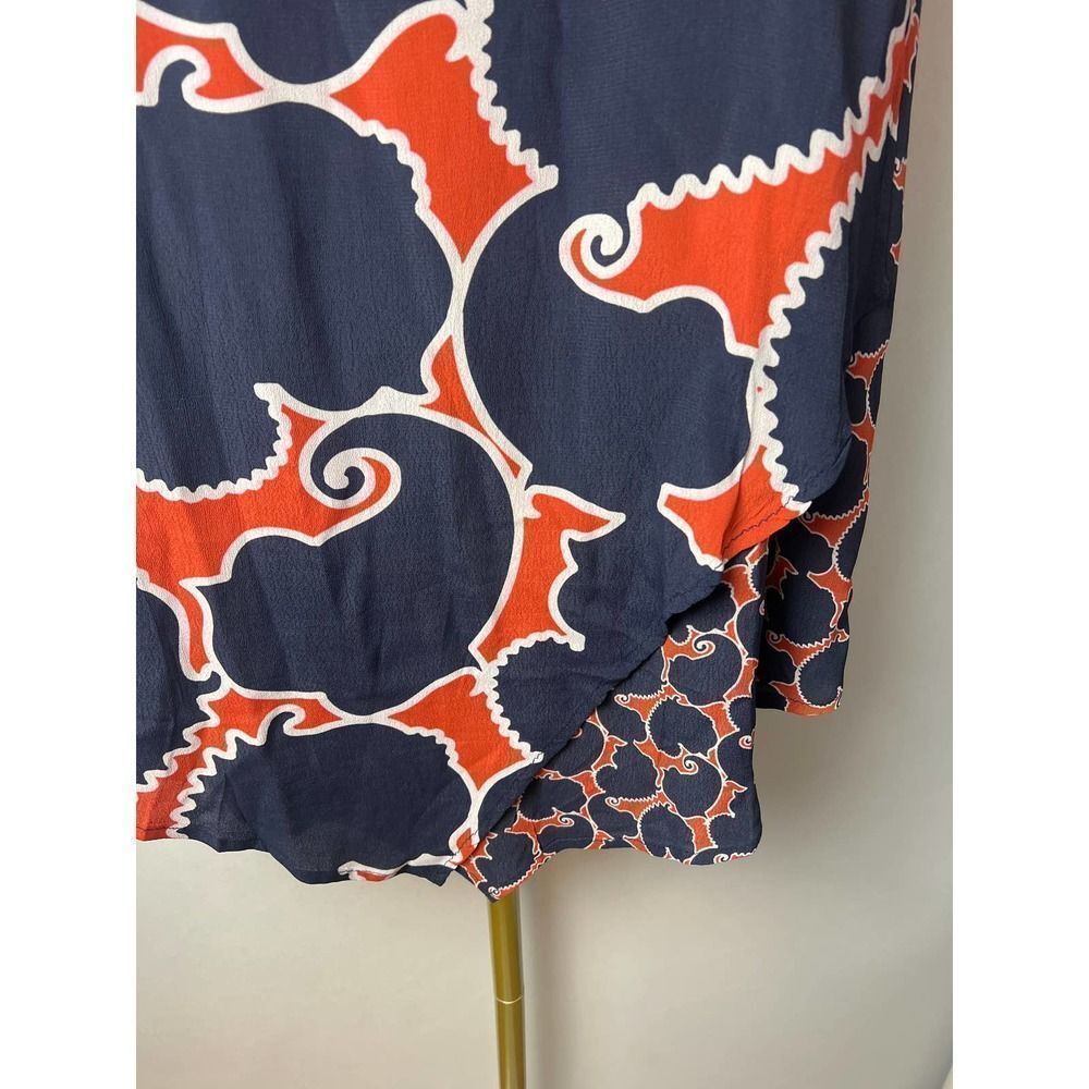 SOLD Anthropologie Dhruv Kapoor Swirled Abstract Midi Skirt Sz. S - Picture 7 of 10